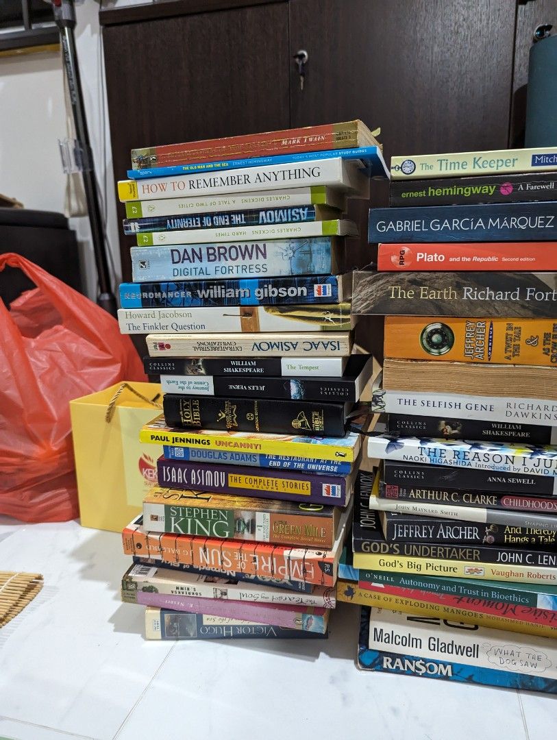 Book collection sale, Hobbies & Toys, Books & Magazines, Fiction & Non