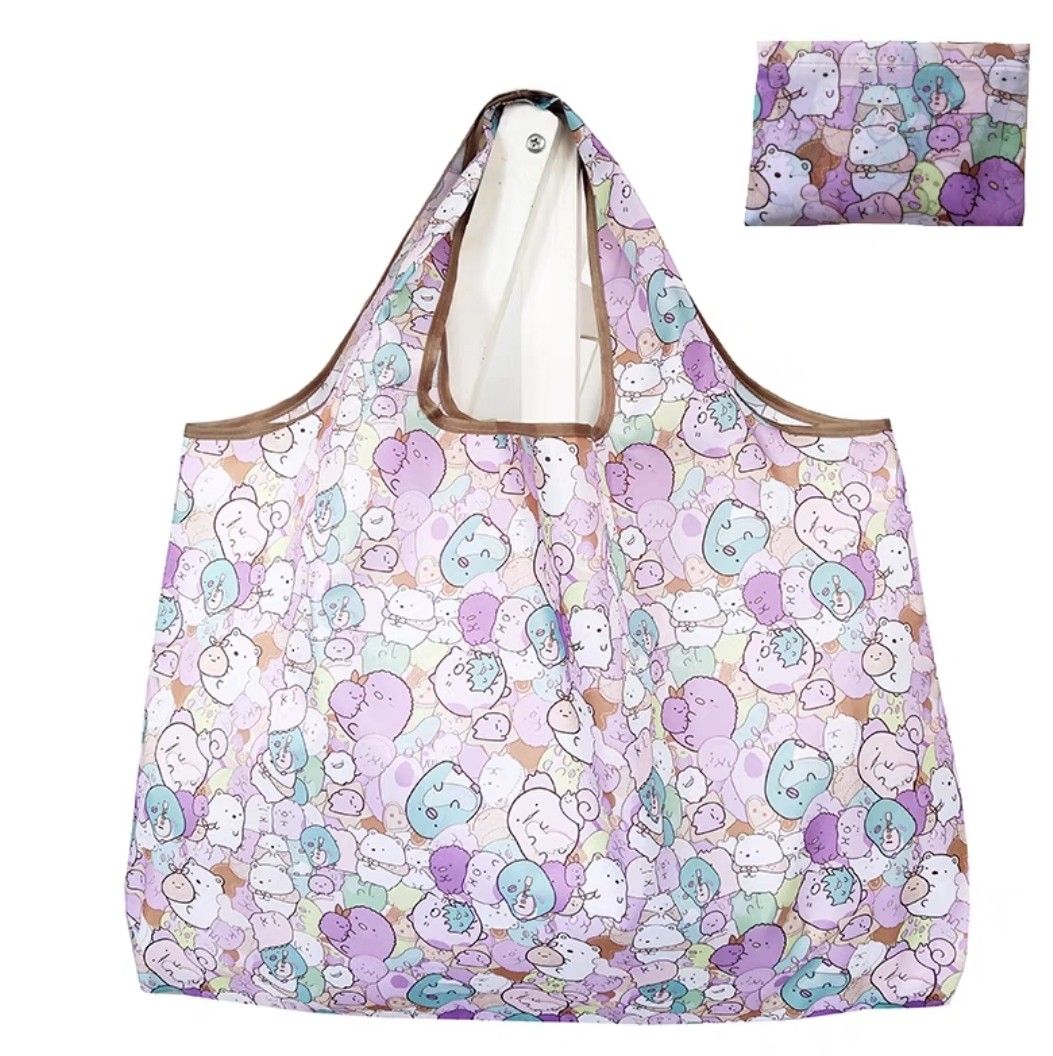 Brand New Sumikko Gurashi Foldable Large Grocery Shopping Travelling Tote Bag (Category: Tote Bags) located in Singapore. Submitted by oddball.fishes (Listing ID 1281730933, Image 1). Description: Brand New Sumikko Gurashi Foldable Large Grocery Shopping Travelling Tote Bag Max Load: 10kg.