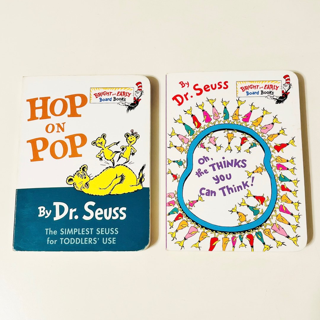 Bright and Early Board Books by Dr. Seuss: Hop on Pop; Oh, the Thinks ...