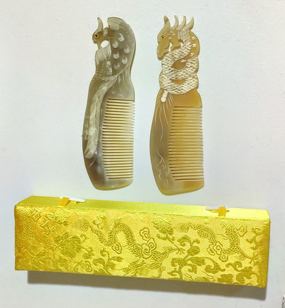 Buffalo horn comb on sale