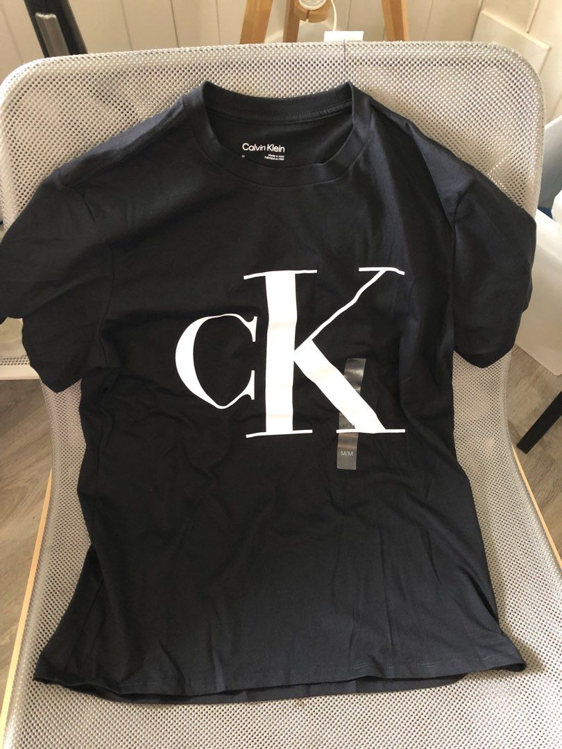 Calvin klein t online shirt black mens