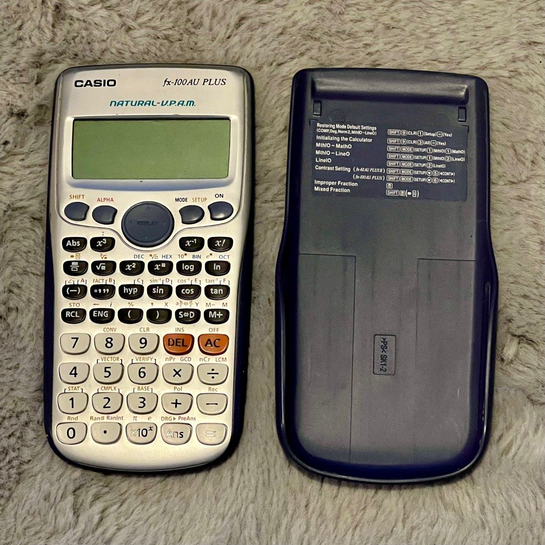 Casio fx 100AU Plus Carousell