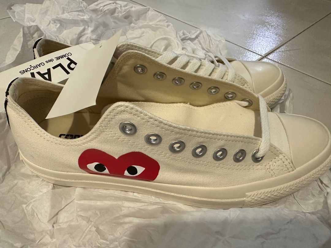 CDG X Play Converse Men s Fashion Footwear Sneakers on Carousell