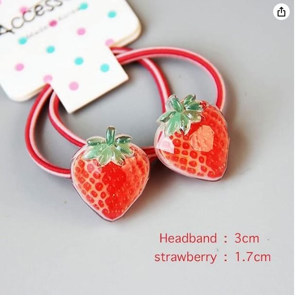 CENXOR 6 Pack Flower Elastic Hair Ties For Toddler Girls Cute Hair