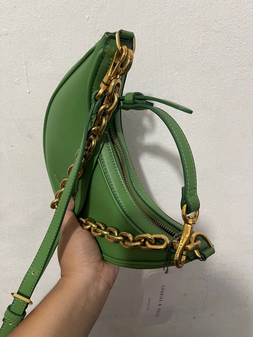 Charles & Keith Chain Bag, Luxury, Bags & Wallets on Carousell