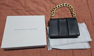 Charles & Keith Mini Wallet | Black