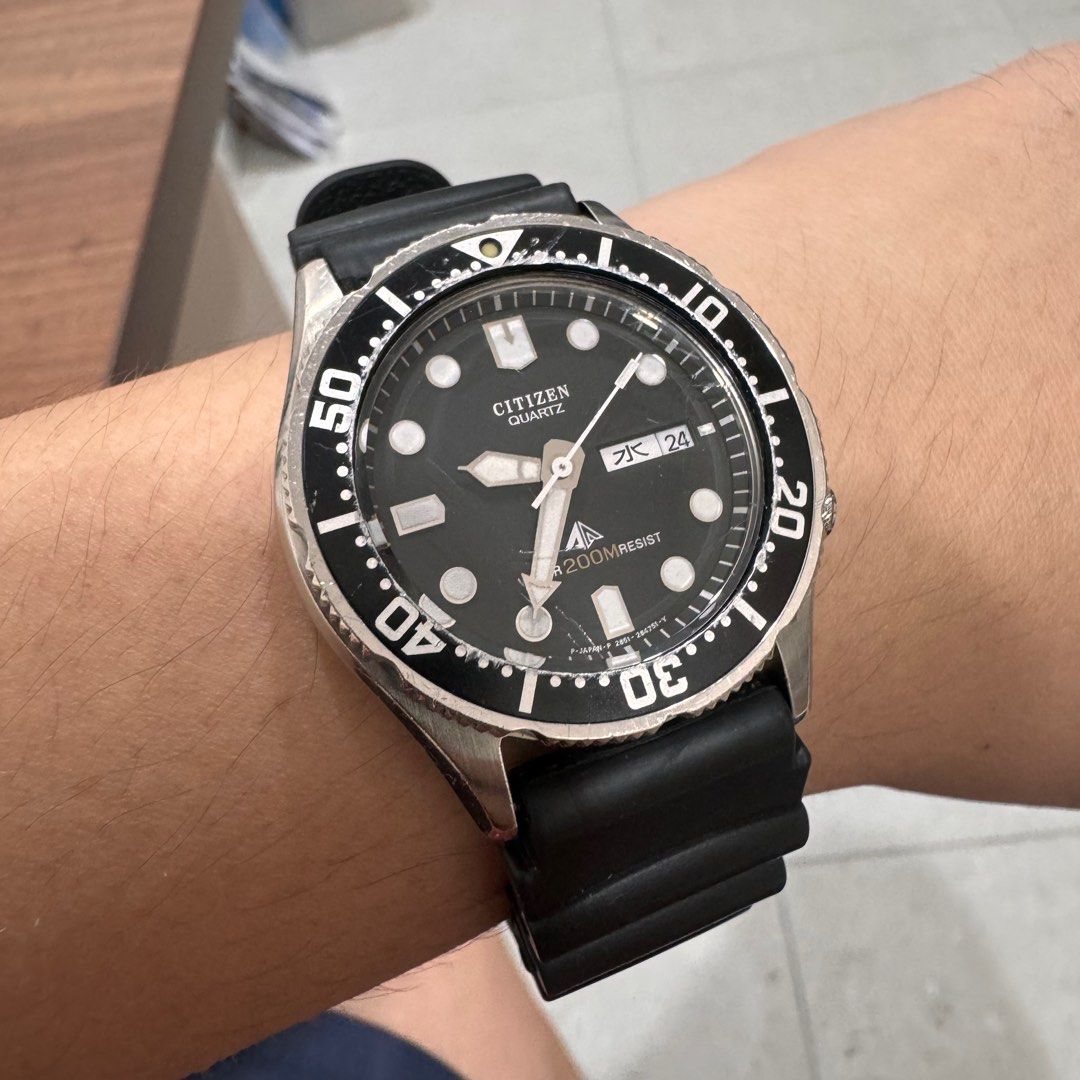 Citizen hot sale quartz diver
