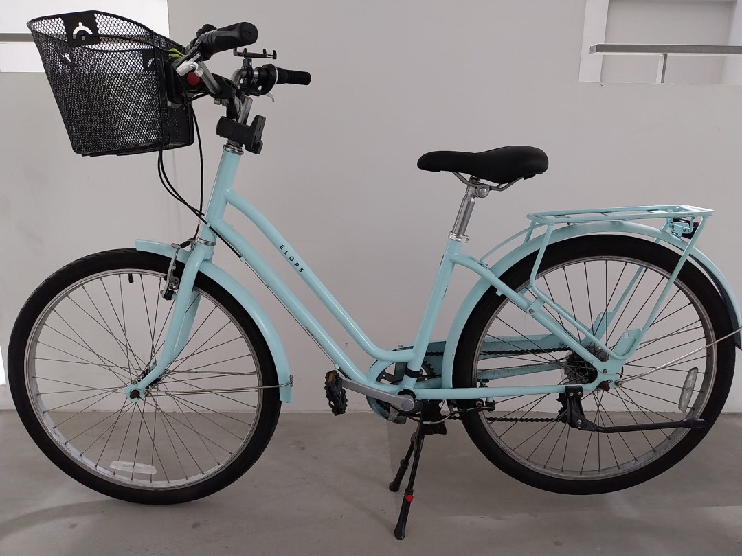 Elops 120 low best sale frame city bike