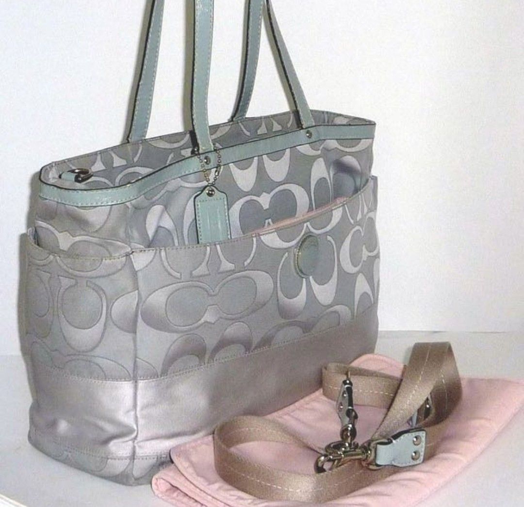 Coach diaper top bags
