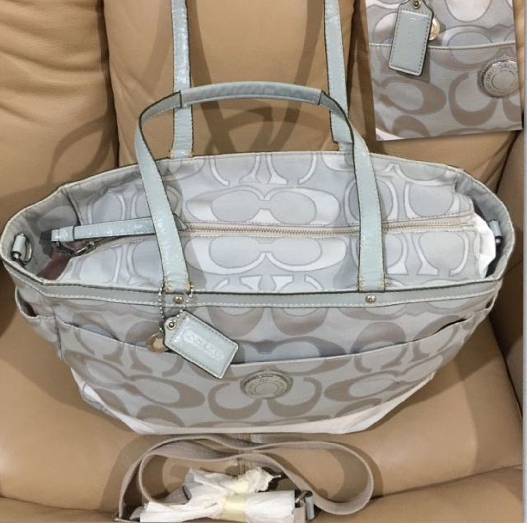 Coach diaper bag clearance online