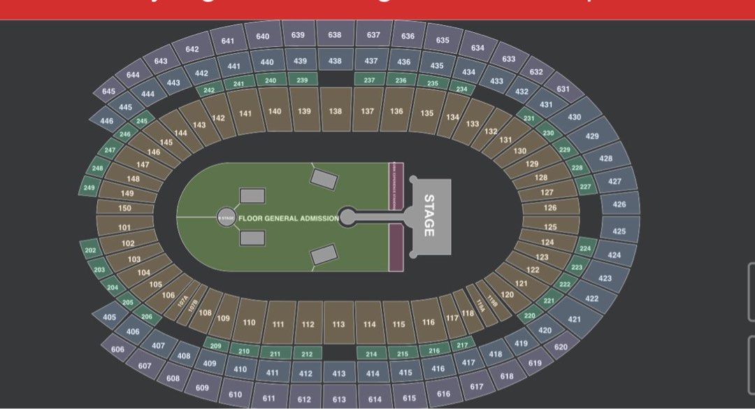 Coldplay Ticket 24 Jan - Floor Standing x 2, Tickets & Vouchers, Event ...