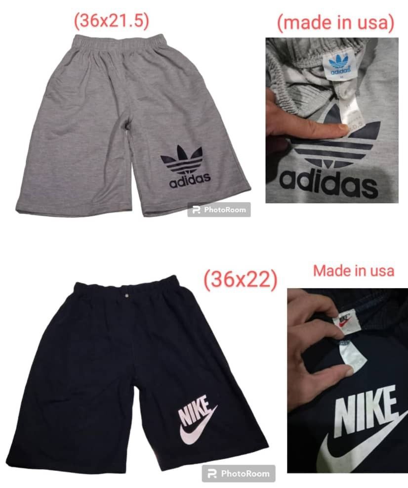 Short nike store y adidas