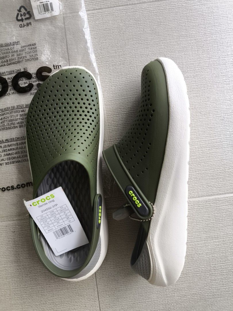 Crocs literide hotsell clog army green