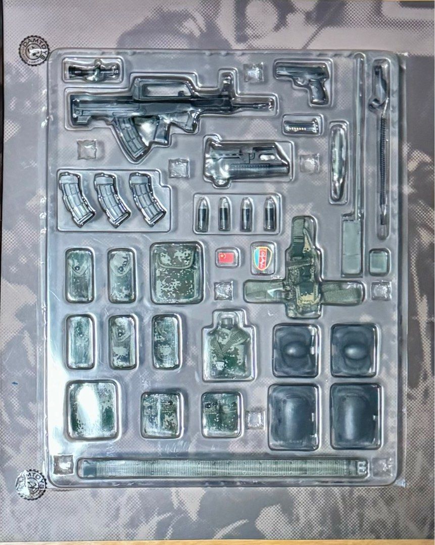 DAMTOYS | Dam 78022｜正義紅師系列- 中國人民解放軍陸軍特種部隊