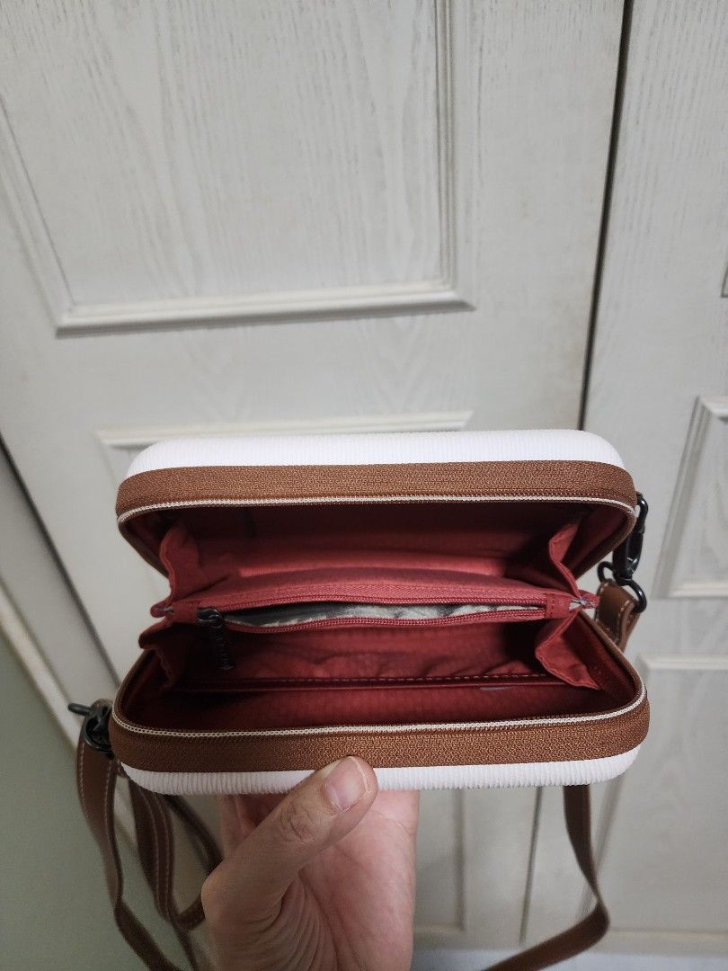 Double zip crossbody cheap bag 31