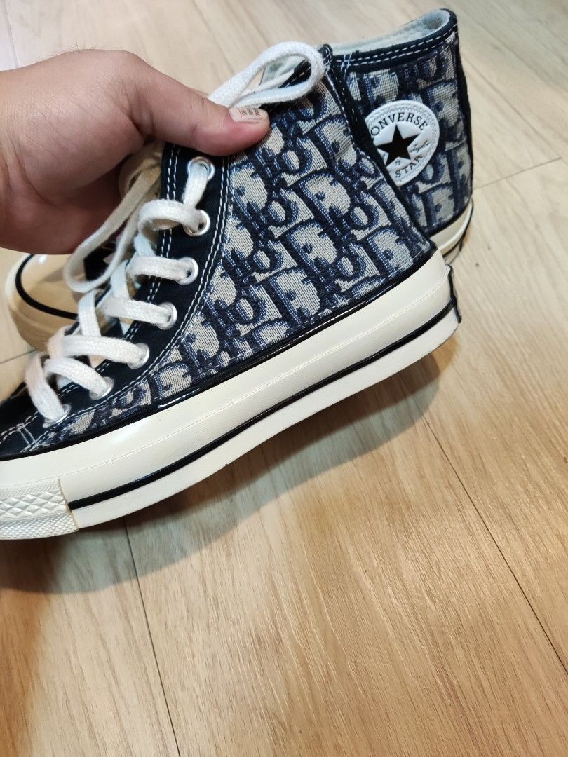 DIOR x CONVERSE CHUCK TAYLOR Women s Fashion Footwear Sneakers on Carousell