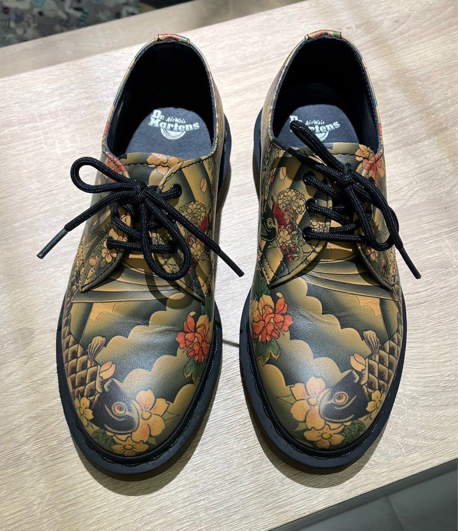 Koi fish doc martens clearance