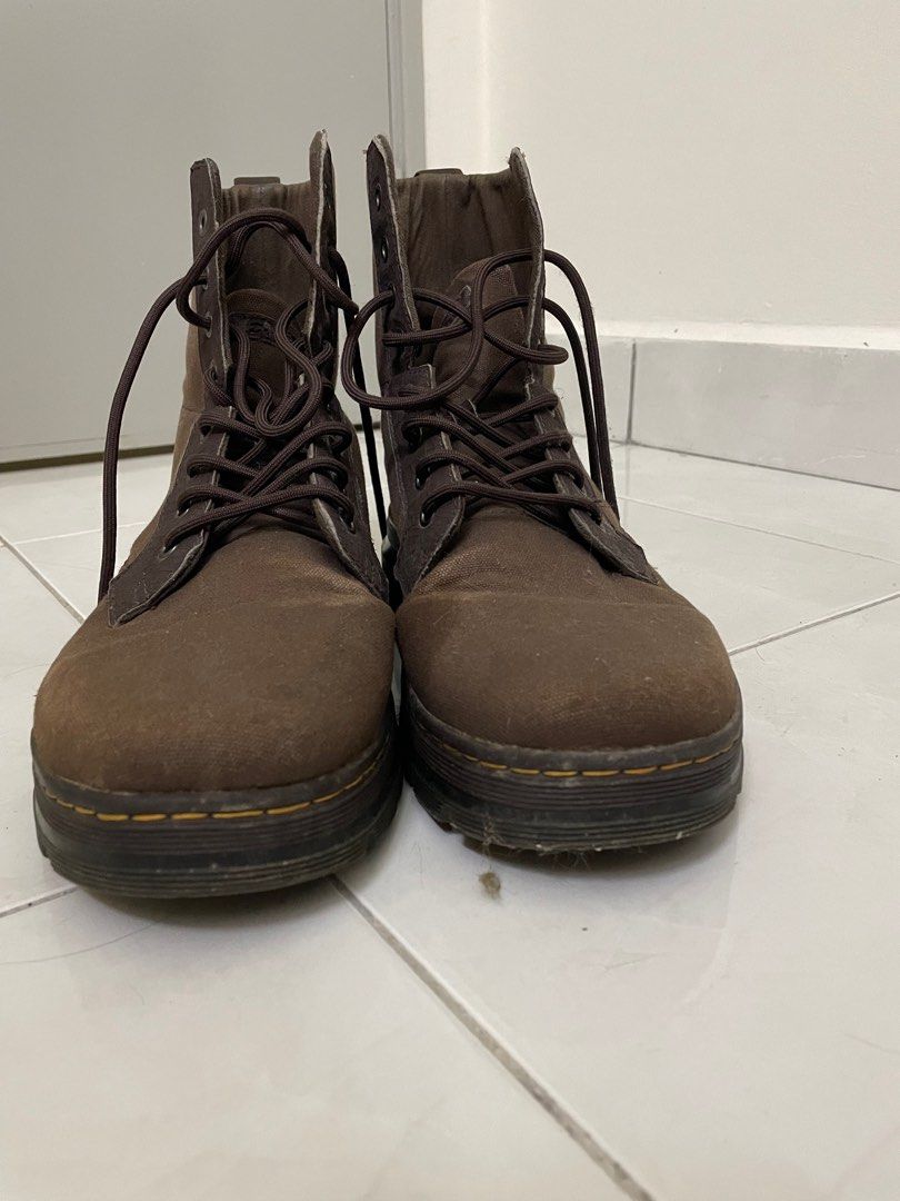 Dr Martens Combs Canvas Men s Fashion Footwear Boots on Carousell