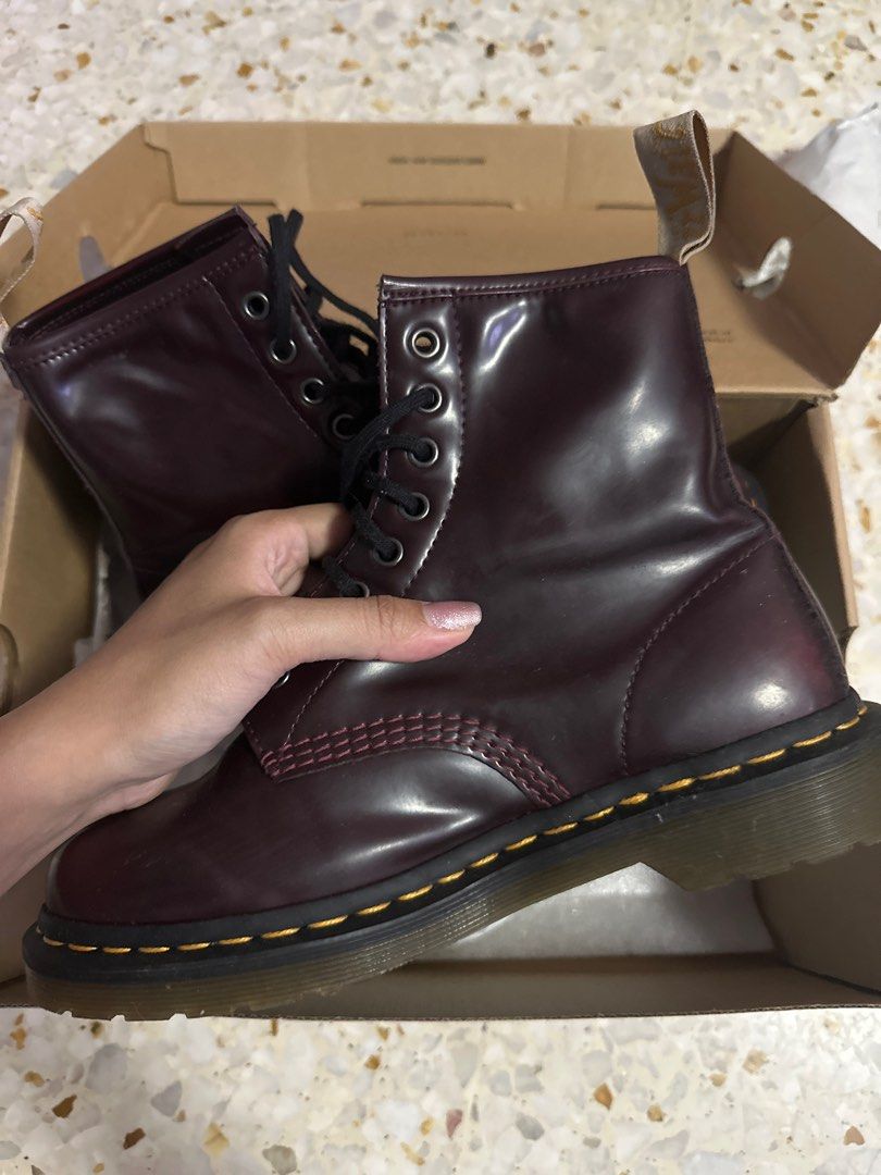 Dr Martens Lace Up Boots Women s Fashion Footwear Boots on
