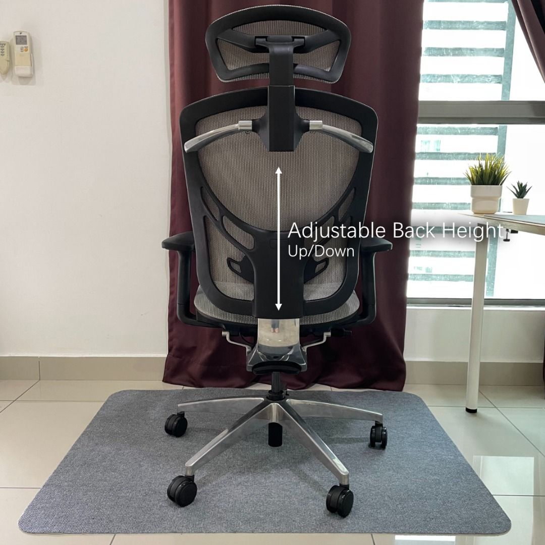 DVARY Ergonomic Full Mesh Office Chair Furniture Home Living