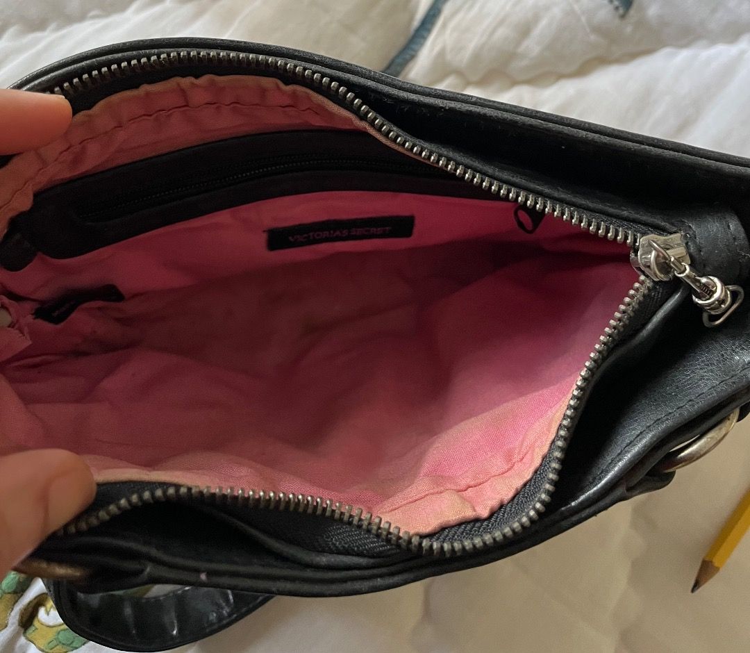 Expat Sale Victoria Secret small bag black leather . Women s