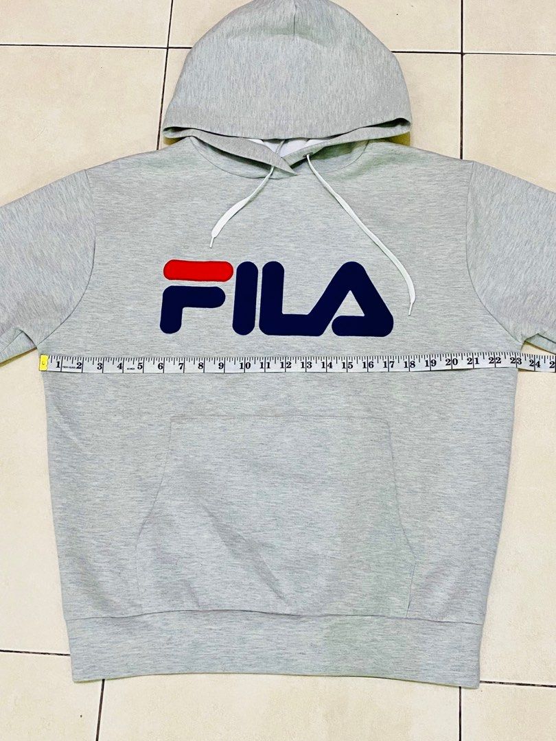 Fila sweater hoodie Men s Fashion Tops Sets Hoodies on Carousell