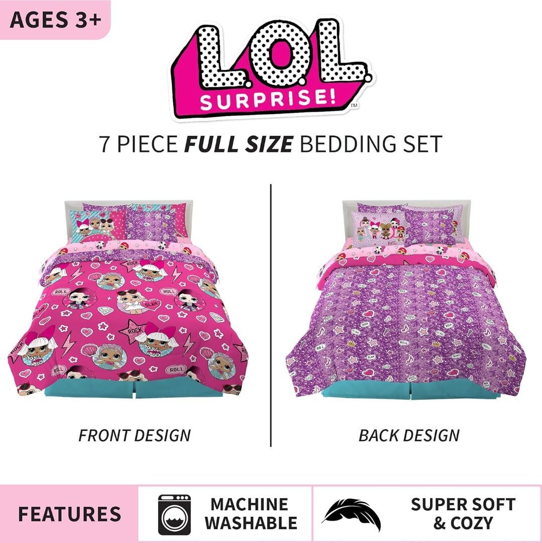 Full size discount lol bedding