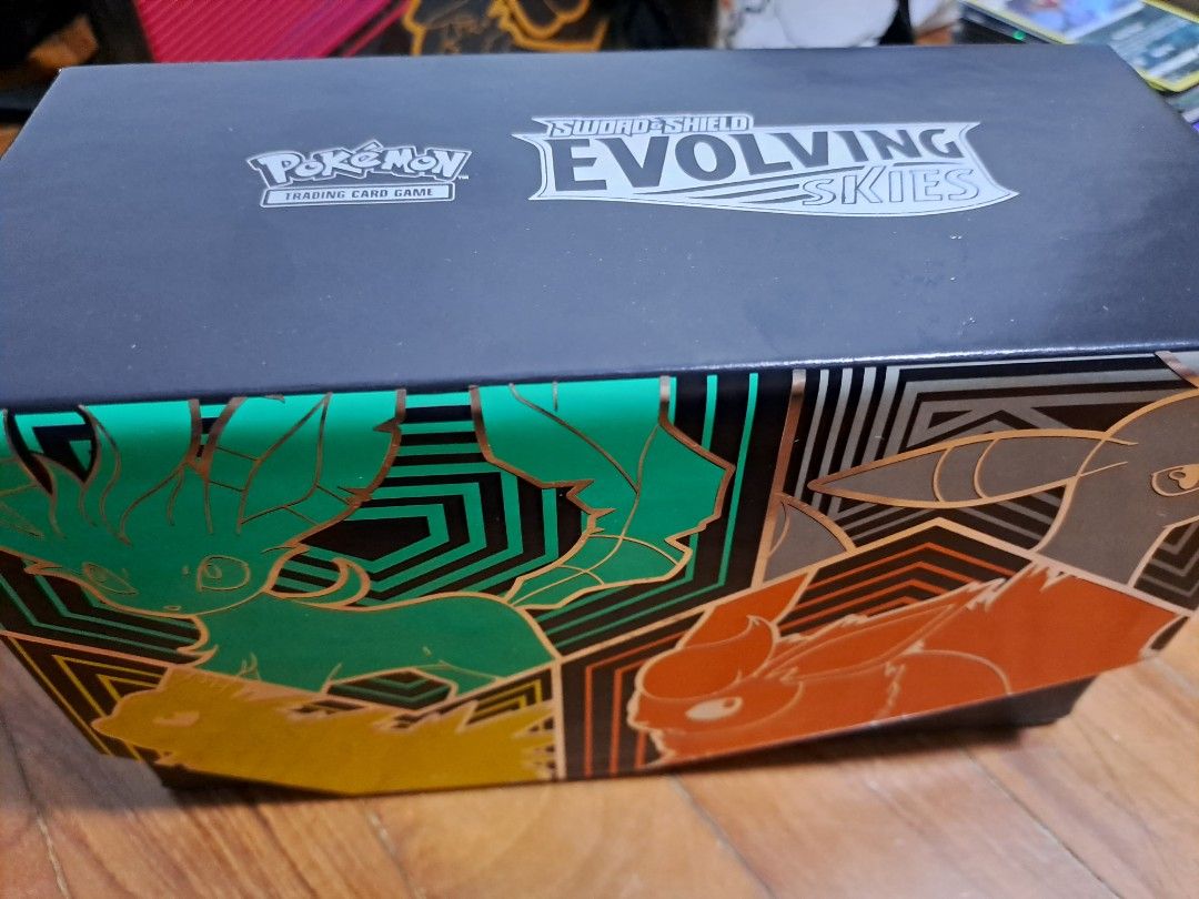 Full Box of Pokemon Pokémon Cards Evolving Skies ETB, Car Accessories ...