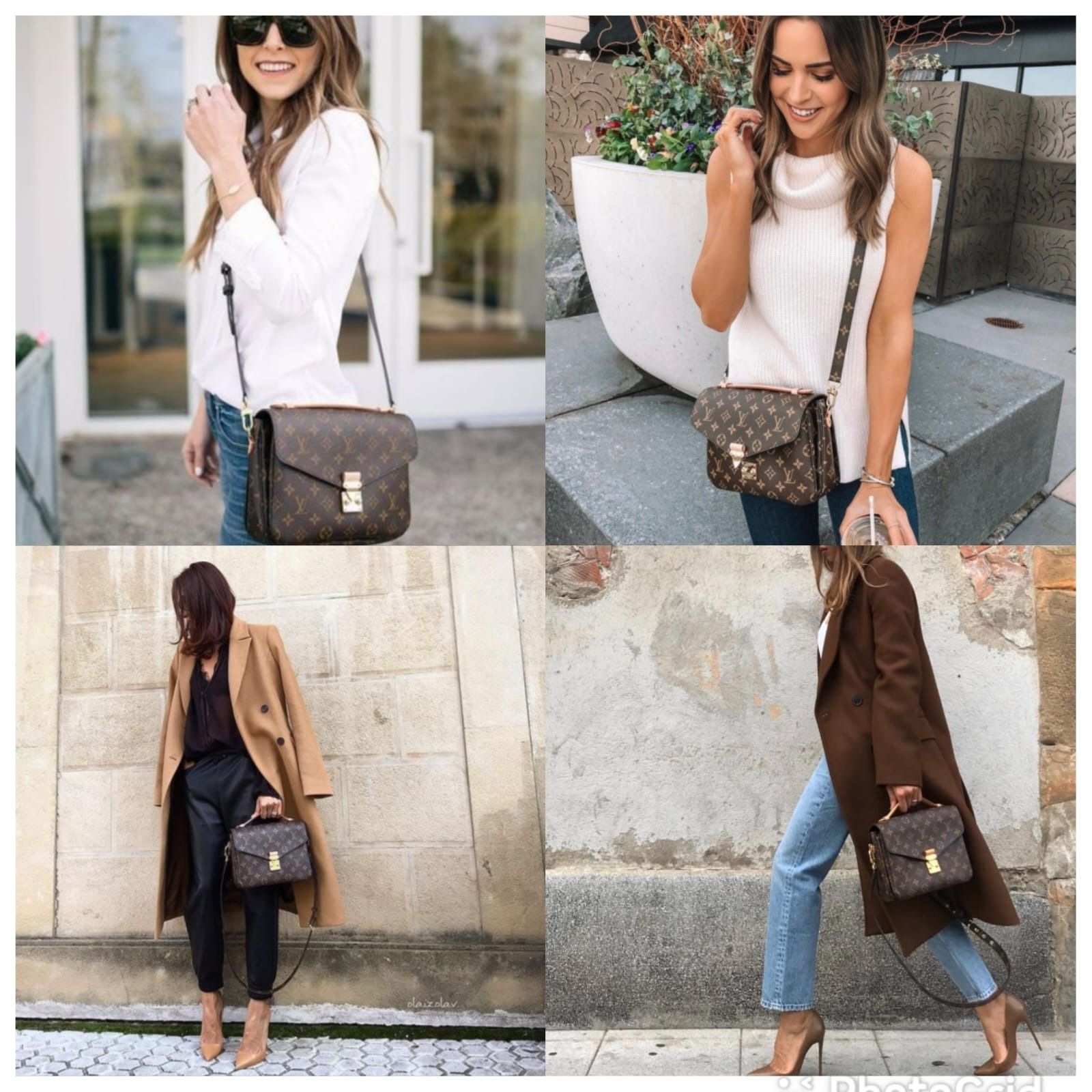 Full set receipt LV Monogram Pochette Metis newer model with RFID chip