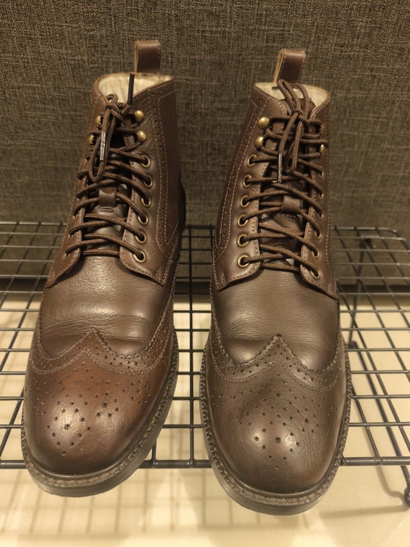 Bass wingtip boots store