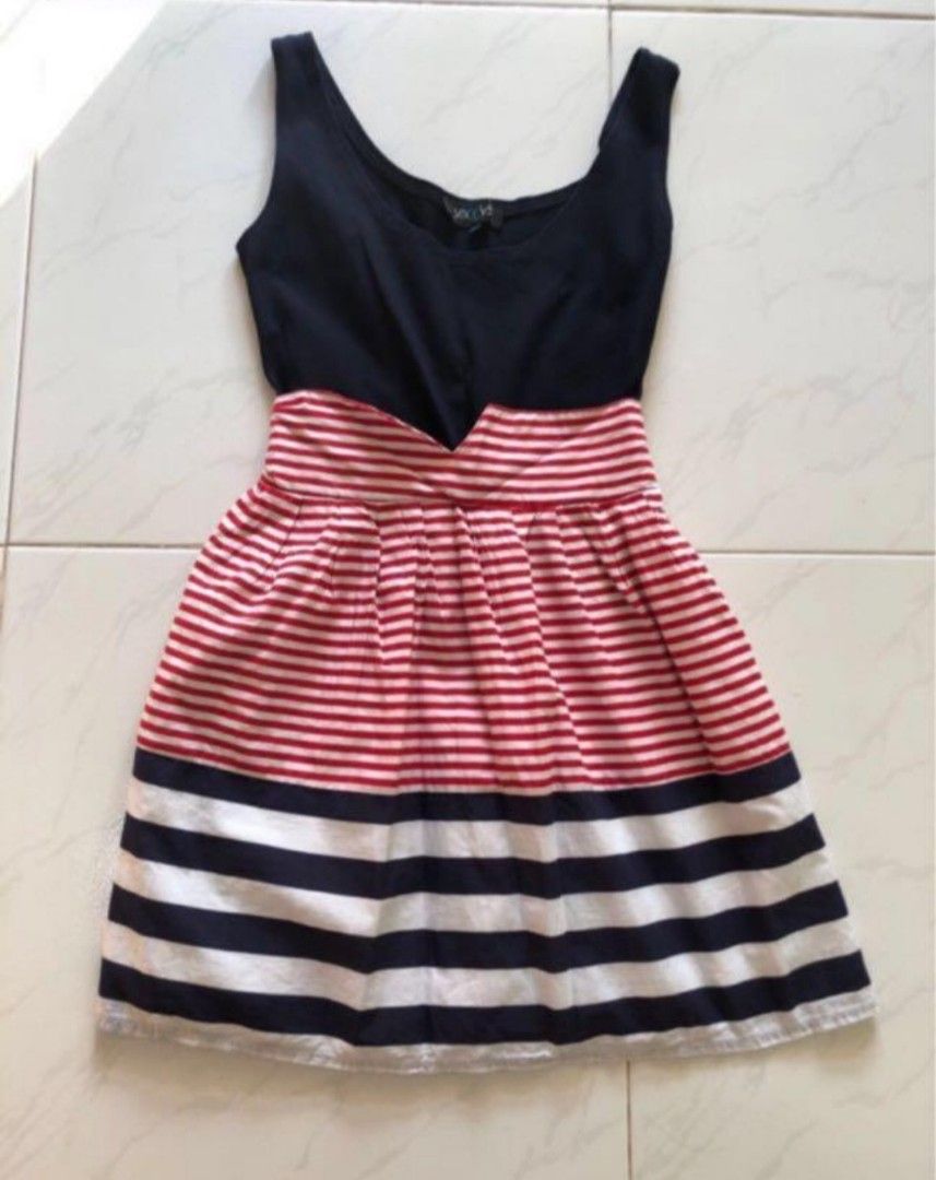H and best sale m striped dress