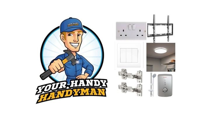 Handyman electrical install installation painting plumber SG electrician LED fix repair replace remove assemble change mount hinge drill screw hole TV bracket ceiling light switch leak sink choke heater water tap drilling service power point socket trip (Category: Electrician Services) located in Singapore. Submitted by thefriendlyhandyman (Listing ID 1044477029, Image 1). Description: 🙏No same day requests as I am fully booked, appointments to 