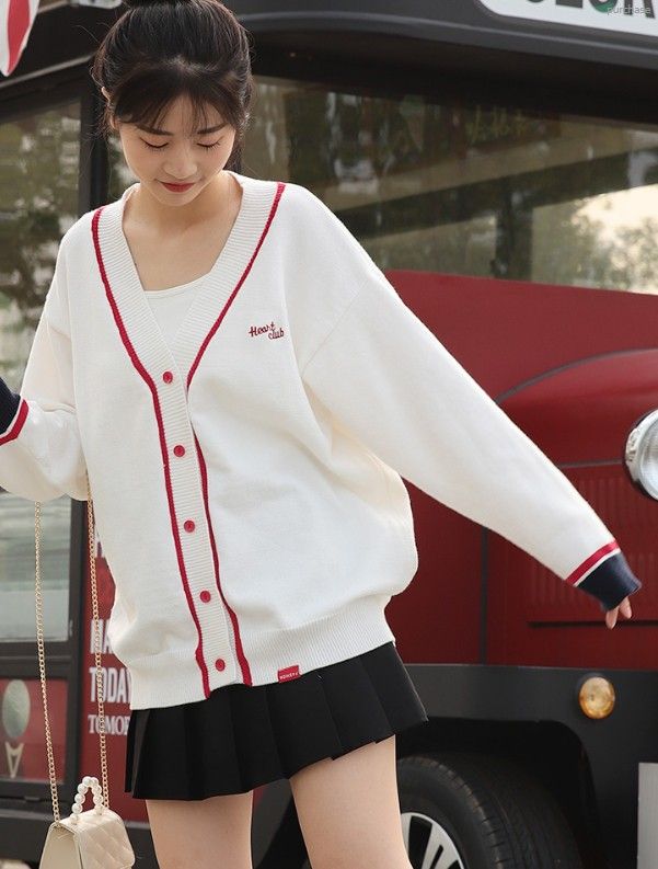 Heart club new arrivals cardigan