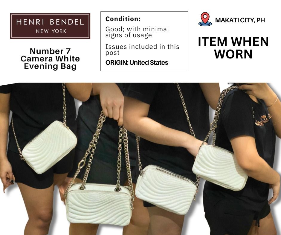 Henri Bendel No.7 Camera Evening Bag Luxury Bags Wallets on