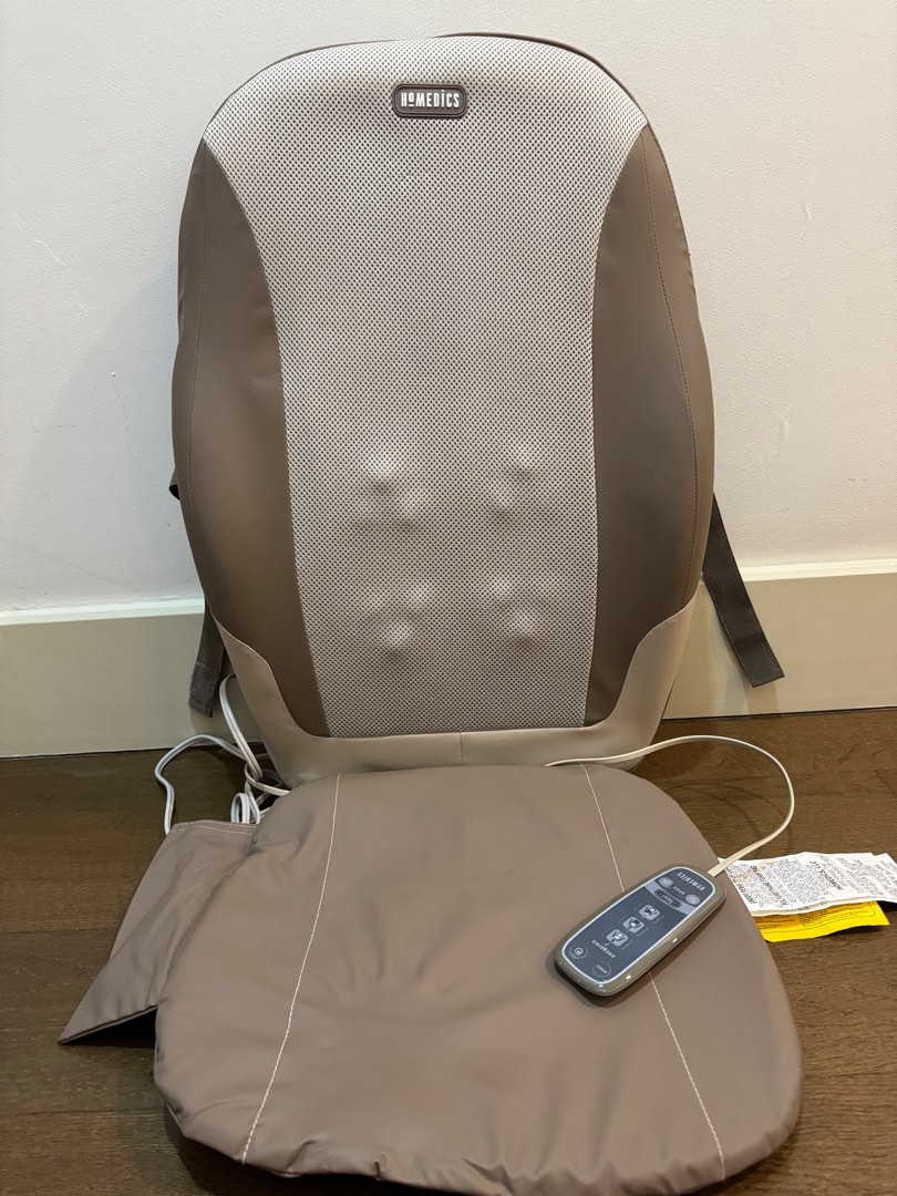 Homedics dual shiatsu 2024 massage cushion with heat