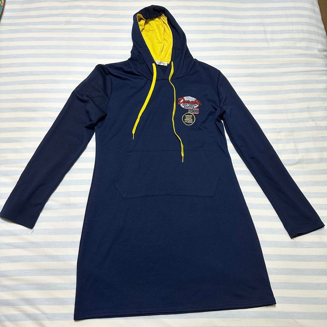 Pullover discount hoodie dress