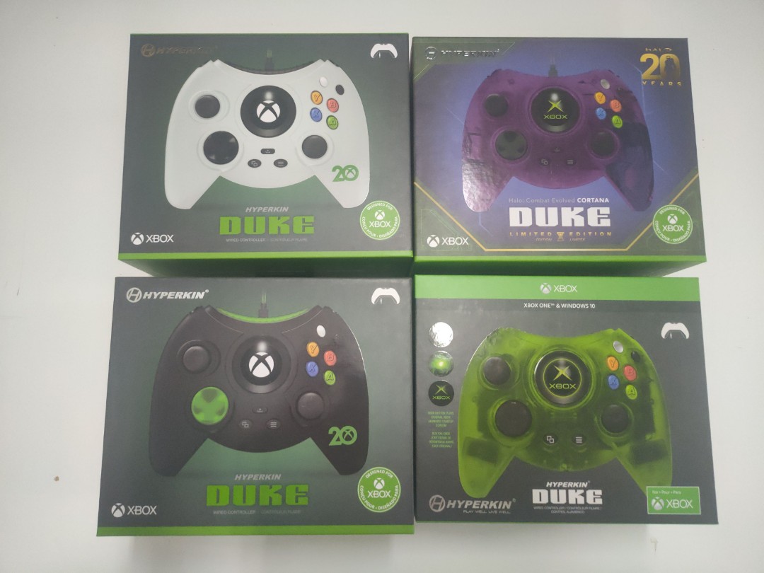 DUKE BLACK 20 YEAR LIMITED EDITION CONTROLLER - Xbox Series X, Brand New