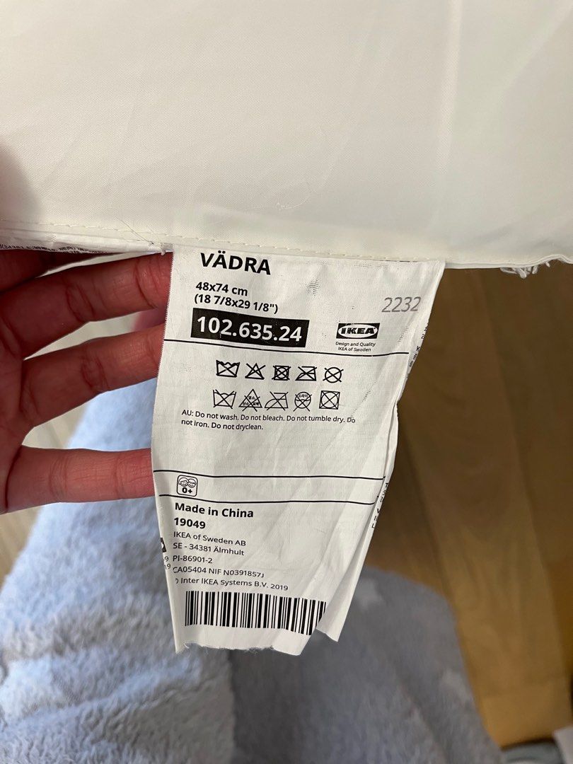 VÄDRA Changing pad, 18 7/8x29 1/8 - IKEA