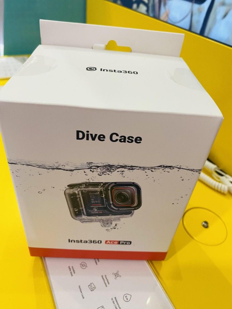 Insta360 AcePro Dive Case (Category: Camera Bags & Carriers) located in Makati City. Submitted by techubstoreandaccessories (Listing ID 1281725505, Image 2). Description: Insta360 AcePro Dive Case Ready for Pick-Up / Same Day Delivery Via Lalamove‼️ DETAILS: ✅ Actual Picture Posted. ✅BRAND NEW, SEALED, & ORIGINAL. ✅7 Days Replacement for Factory Defects and 1year Limited Warranty. (Terms and conditions apply). ✅With Sales Invoice (BIR REGISTERED)