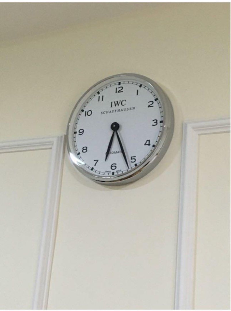 Iwc deals wall clock