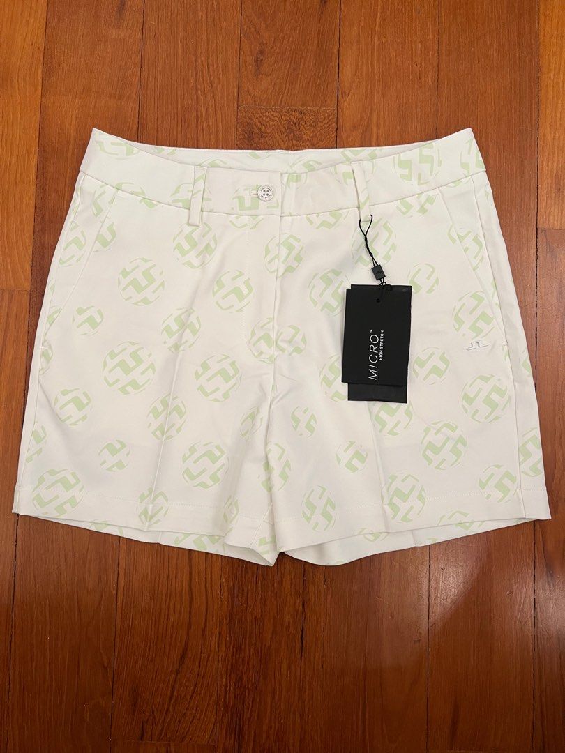 White patterned clearance shorts