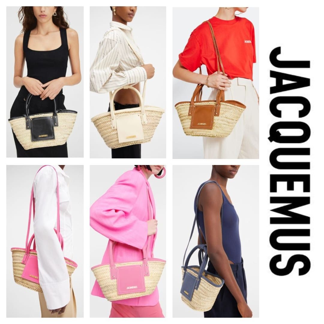 jacquemus le chiquito straw bag