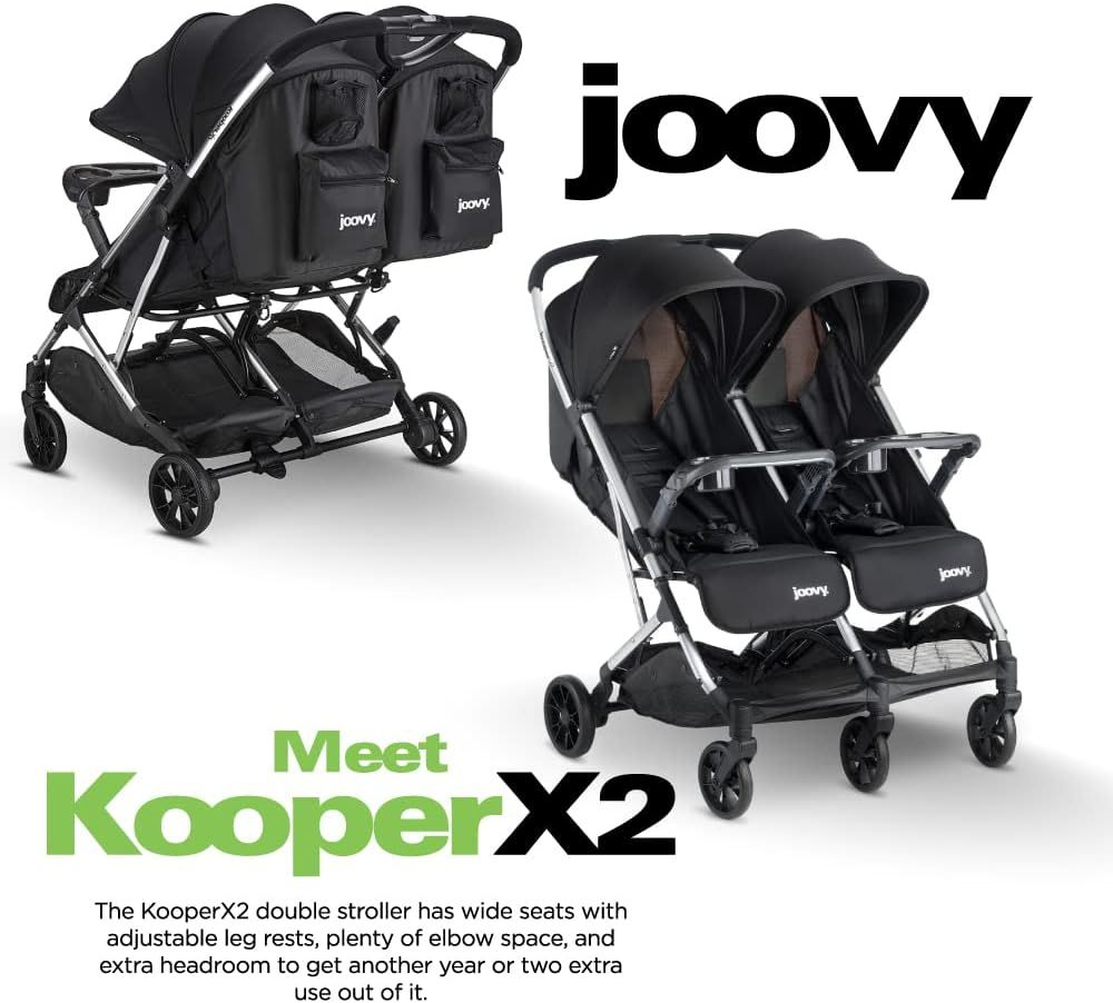 Joovy double outlet jogging stroller