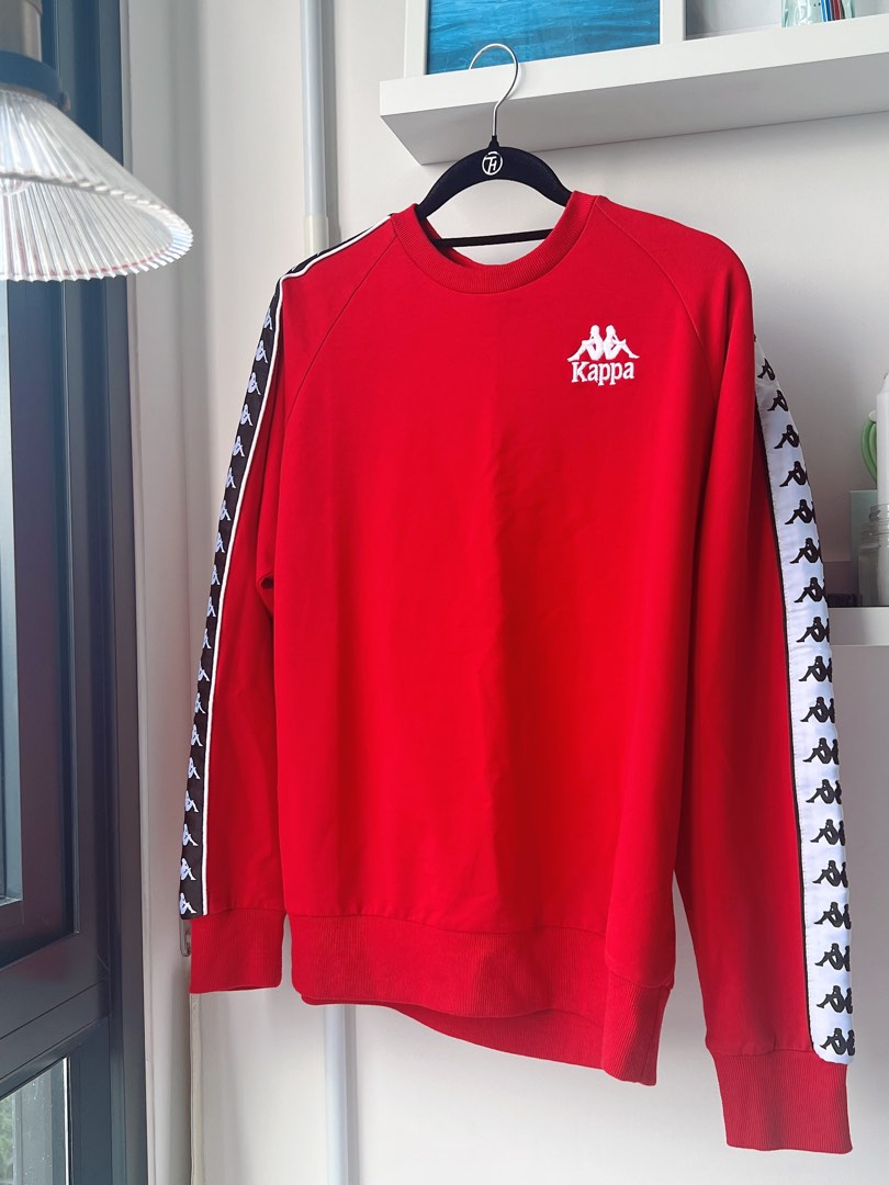 Kappa red and best sale black sweater