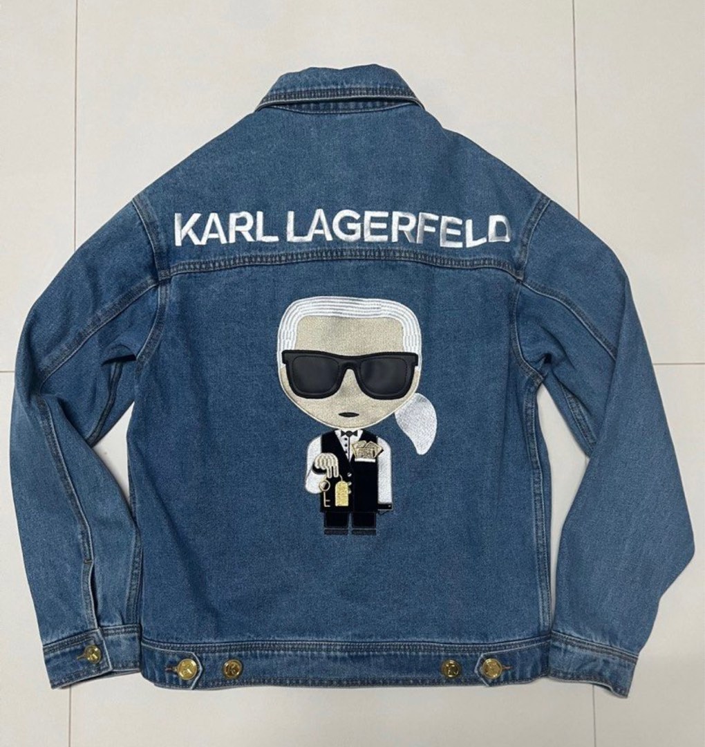 Karl Lagerfeld Denim Jacket, Women's Fashion, Coats, Jackets and