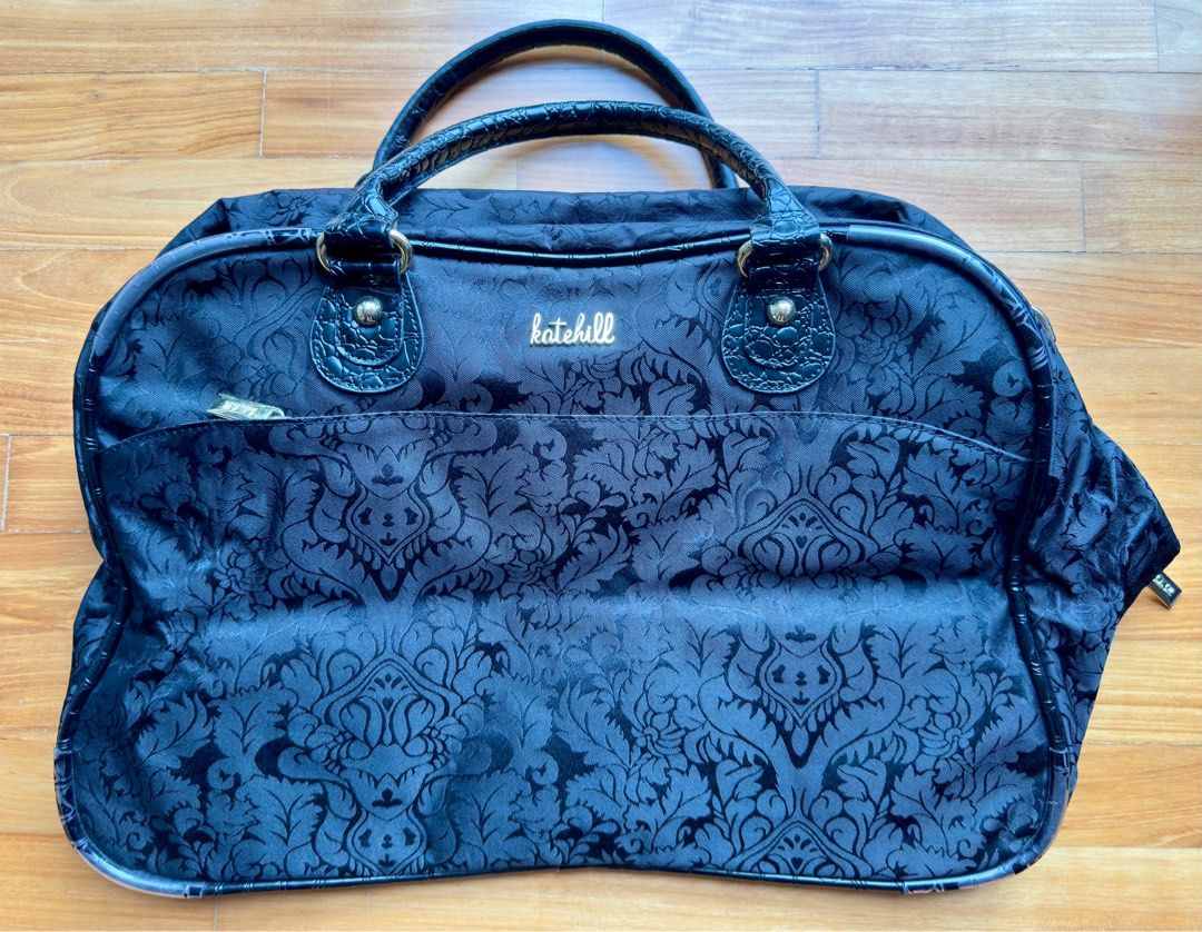 Kate Hill Overnight Bag Black