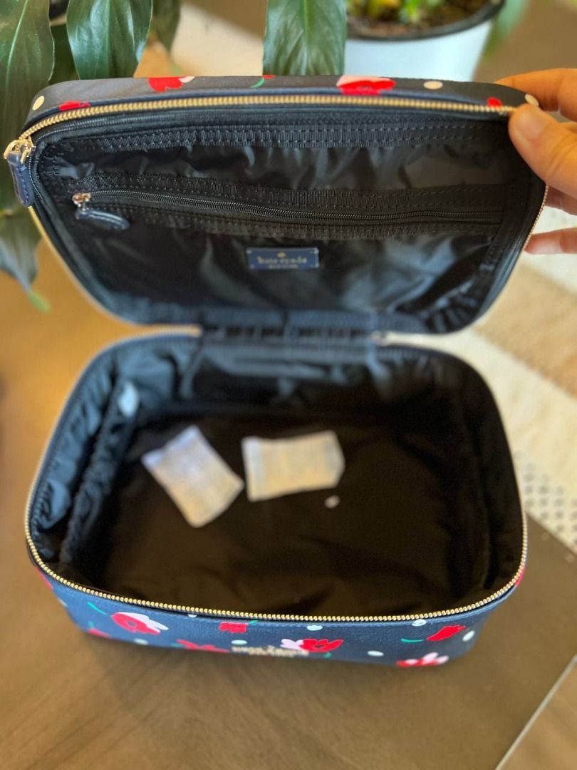 Kate spade travel cosmetic bag on sale