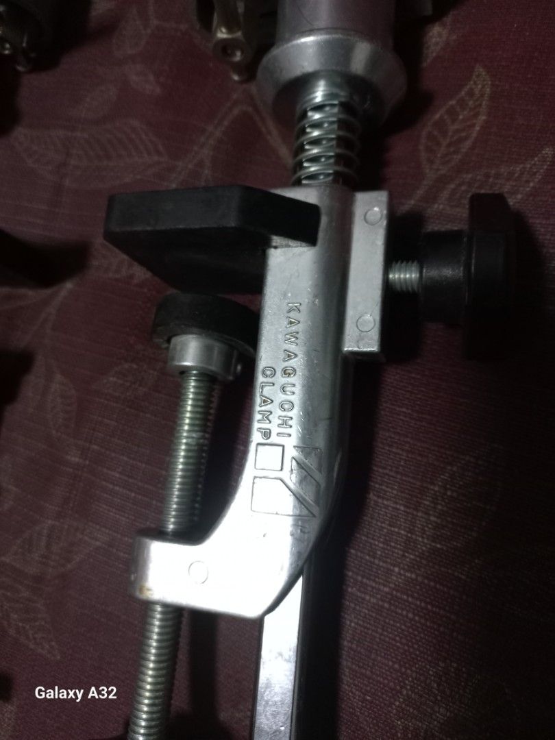 Kawaguchi Clamps For Lights Purposes (Category: Lighting & Studio Equipment) located in Manila. Submitted by arisdavid24 (Listing ID 1281723241, Image 3). Description: 1,500php only takes all In good condition Made in Japan Steel and aluminum For light purposes We can deliver within metro manila for COD, ( delivery fee buyer's expense ) We can ship nationwide ( shipping fee buyer's expense ) Call or txt for faster transaction 09615899580 or 09914