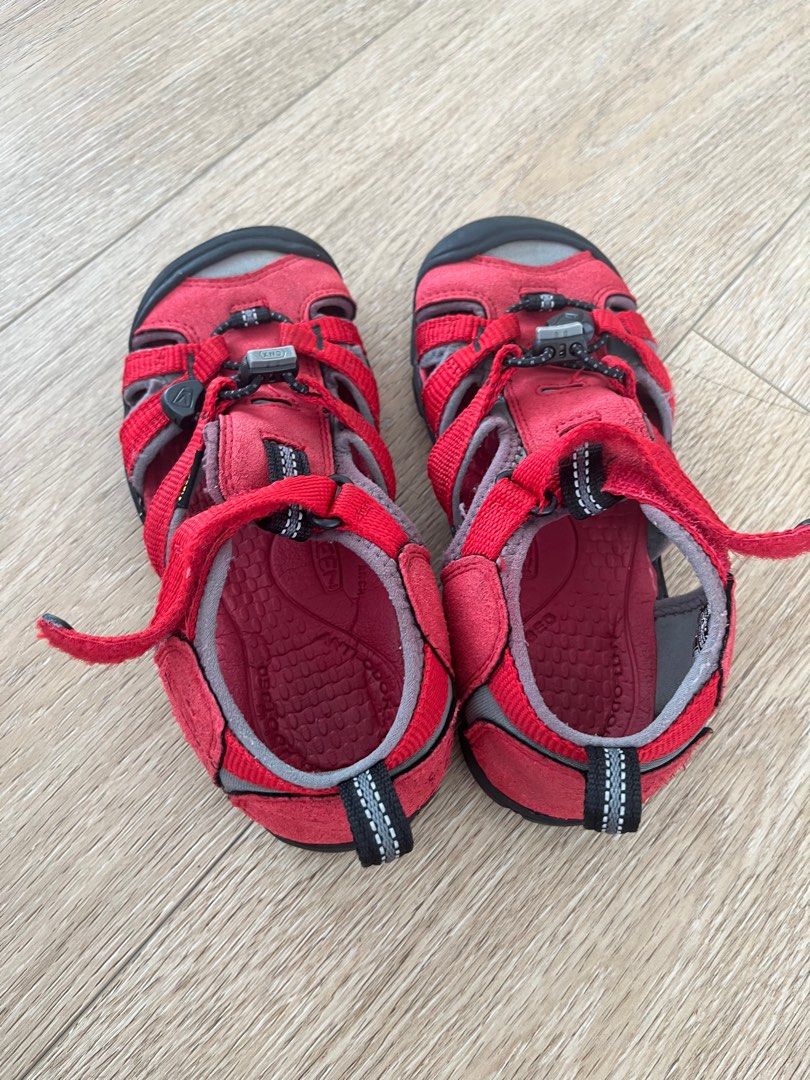 Red keen sandals on sale