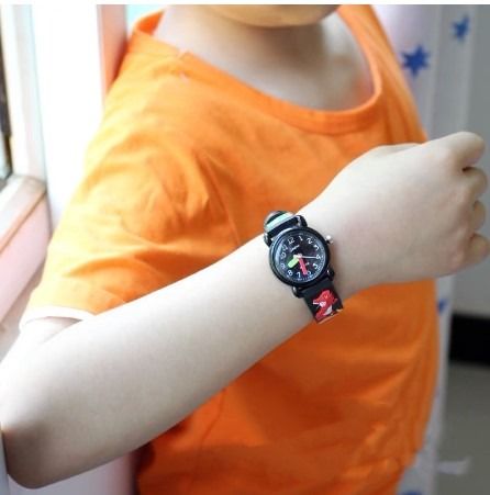 Kids Cartoon Watch Boys Quartz Watch Girls Unicorn Watch 30M